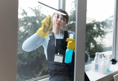 Nettoyage de vitres intérieures et extérieures à Saint-Martin-du-Fouilloux